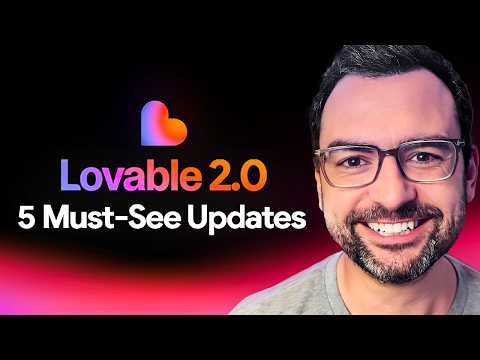 Lovable 2.0 Just Launched: 5 Must-See Updates (And a Full Website Build in 10 Minutes)